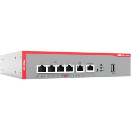 ALLIED TELESIS Vpn Access Router - 1 X Ge Wan Ports And 4 X 10/100/1000 Lan Ports. AT-AR1050V-60
